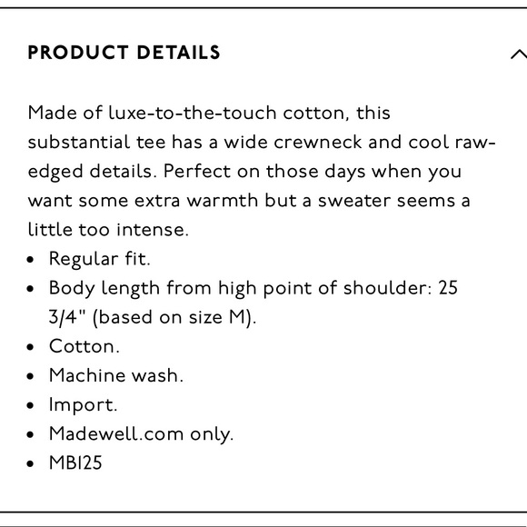 Madewell Striped Luxe Long Sleeve Tee - Picture 9 of 10